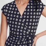 Ann Taylor  Seashell Cap Sleeve Wrap Dress Photo 1