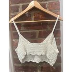 Bershka Women’s Boho  Crochet Bikini Bralette Style top XS Vacation Summer Photo 4