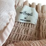 Wilfred  Smocked Off-Shoulder Long Sleeve Shirt Top Blouse Chiffon Size Medium Photo 6