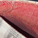 Toms  WO SIZE 9.5 ESPADRILLE 3” WEDGE SHOES GRAY CREAM DESIGN CLEAN LACE  UP Photo 2