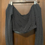 BCBGeneration cropped top. Size M. Good condition. Partially open back. Photo 1