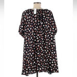 Ann Taylor  | Animal Print Puff Sleeve Shift Dress Size Medium NWT Photo 4