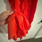 Weekday Ruched satin mini dress Photo 5