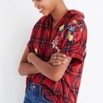 Madewell Embroidered Central Shirt in Dahl Plaid Photo 1