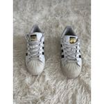 Adidas  Superstar White Black Stripe Sneakers Casual Comfort Athleisure‎ Shoes Photo 1