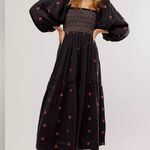 Free People Dahlia Embroidered Maxi Dress Photo 5