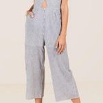 Striped Jumpsuit with Cutout Size XS Photo 0