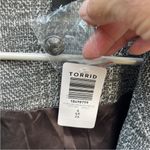 Torrid NWT Studio Double Knit Crop Open Front Military Jacket Top Size 4X Photo 6