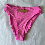 SKIMS  swim bottoms MID WAIST‎ COLOR NEON ORCHID SIZE XS NWT Photo 0
