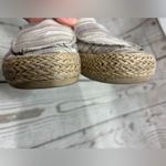 Esprit Espirit Women's Noella Espadrille Slip On Taupe Canvas Flats Size 6.5 Photo 3