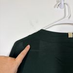 FLAW Lunya Organic Pima Long Cardigan One Size OS Green Photo 9