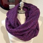 Anthropologie Purple Pink Textured Large Cowl Scarf Photo 0