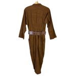VTG Rabbit Rabbit Rabbit Designs Maxi Dress Sz 6 Brown Cotton Belted Western Photo 5