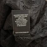 Chelsea and Violet NEW Size S Sheer Floral Lace Long Sleeve Top Black Goth Grunge Photo 4