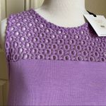 Agnes & Dora NWT  Eyelet Essential Tank | Purple Photo 2