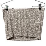 American Eagle Soft & Sexy Rib Tube Top in Light Brown Leopard Print Size L NWOT Photo 5