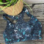 Sweaty Betty  Green & Black Cropped Athletic Sport Workout Bra Top S Photo 2