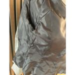 Merona  gray/brown blazer size 6 with cinched waist work attire work blazer Photo 5