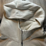 Lululemon  Bone White Scuba Oversized Cropped Hoodie Photo 5