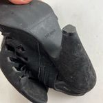 Top Moda  6 velvet cut out strap wedge stiletto heel Photo 2