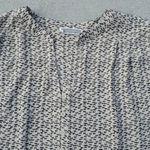  V-Neck Blouse | Pleione 1/4 Button Blouse Photo 7