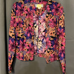 Norton Mcnaughton Women's Medium Floral Jacket, Lightweight Vintage Jacket Photo 0