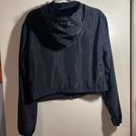 Outer Edge Cropped Blk windbreaker sz M Black Size M Photo 2