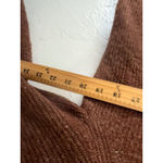 Old Navy  Women's Brown Speckled Knit Crew Neck Sweater Medium Preppy Casual Photo 6