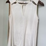 Milly Vintage an original  of New York Cream Sleeveless silk Tank Top Photo 0