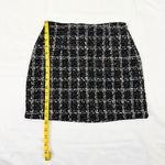 Abercrombie & Fitch  Tweed Mini Skirt - Black/White - XS Photo 11