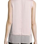 Vince . Pinko Layered Sleeveless Silk Blouse Photo 1