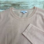 Isaac Mizrahi 100% Cashmere Sweater Tunic Sz S Pastel Pink Crew Neck Preppy Soft Photo 8