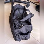  diaper bag black stamped Laura Ashley everywhere with 2 pockets Photo 11