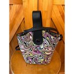 No Boundaries  Multicolored Bucket Bag Abstract Color Swirl ￼ Photo 1