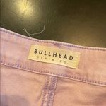 Light Purple Denim Shorts bullhead brand size 7 high rise short Photo 2