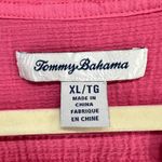 Tommy Bahama Coastview Gauze Top Womens XL Pink Relaxed Resort Beachy Breezy Photo 9