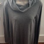 Rachel Roy Margaret Gray cowl neck long sleeve cotton Sweater, size XS relaxing Photo 4