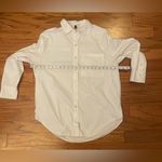 H&M - White Casual Button-Down Shirt Size XS Photo 5