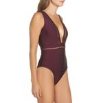 Ted Baker ππ Deep V Plunge One-Piece Swimsuit Photo 3