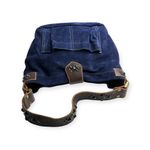 Limited Edition: Tylie ᪣ Y2K Utility Suede Hobo Bag ᪣ Pyramid Stud Strap ᪣ Blue Photo 6