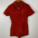 BDG  Rust Corduroy Romper Size 6 Photo 0