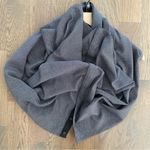 Lululemon Rare Vinyasa Scarf Rulu Fabric Wee Stripe Black Heathered Slate Black Photo 5