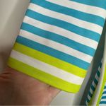 Gretchen Scott Designs The Hinkley Jersey Split Neck Dress Size Large Blue Photo 5