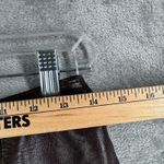 Sarah Taylor Vintage Genuine Leather Pencil Skirt 4 Brown Dark Academia Career Photo 8