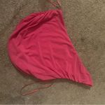 House Of Harlow 1960 2 Piece MIDI Skirt & Top Set Ruched Stretch Mesh sz xs Pink Photo 6