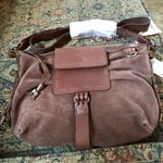 Free People FP We The Free Silvie Studded Sling Bag in Cognac NWT Photo 6