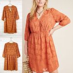 Daniel Rainn  Terracotta Long Sleeve Dress Photo 1