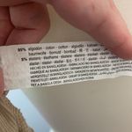 ZARA  Ribbed Knit Beige Crop Racer Back Tank Top Womens Medium Photo 3