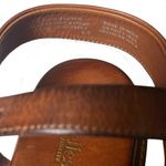 Seychelles  Tangelo Leather Wedge Sandals Photo 4