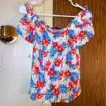 One Clothing  Floral Off The Shoulder Bohemian Blouse Women Size XS Photo 1